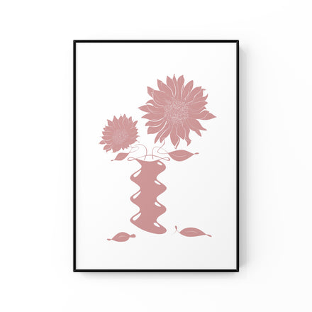 SUNFLOWER IN VASE